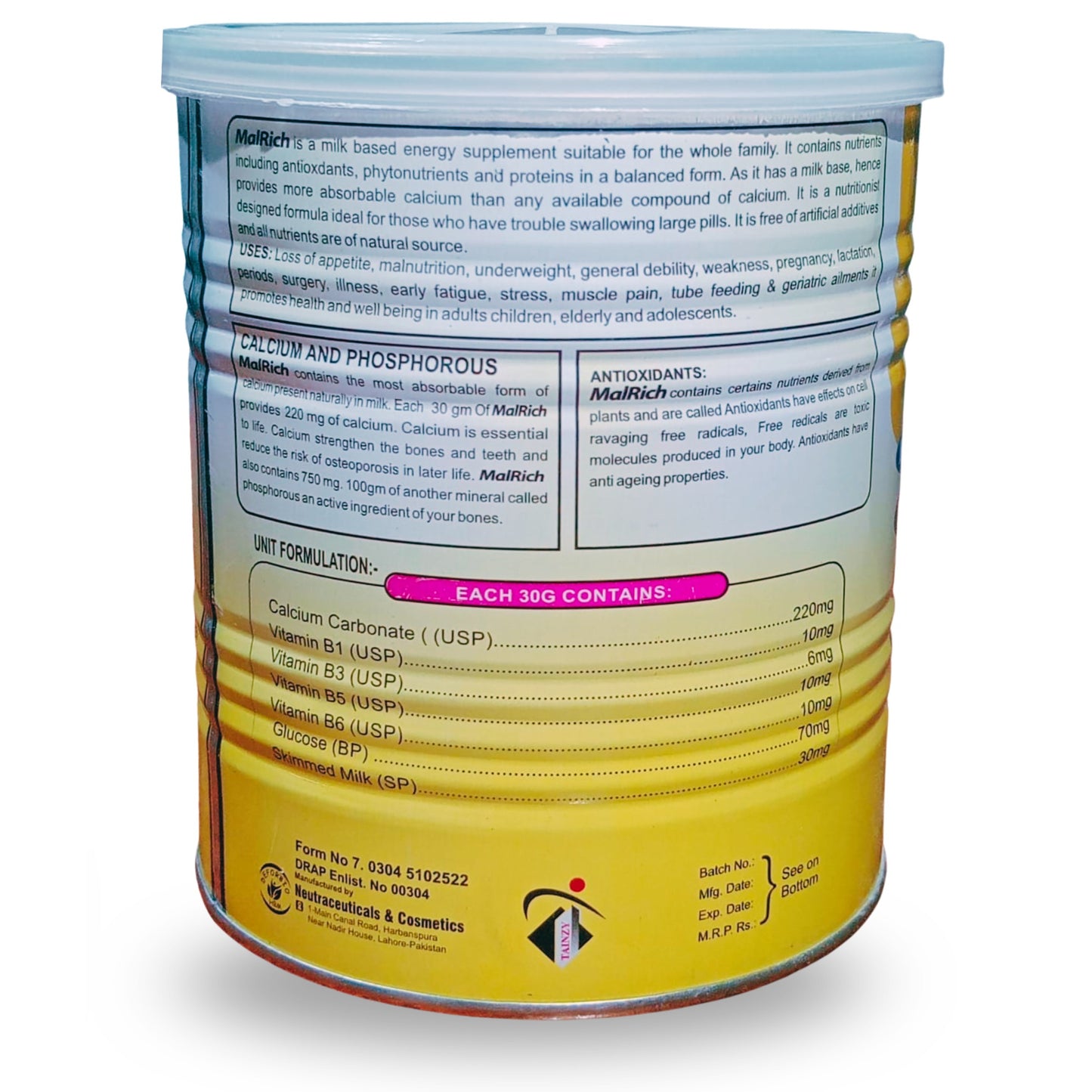 Malrich Milk Powder