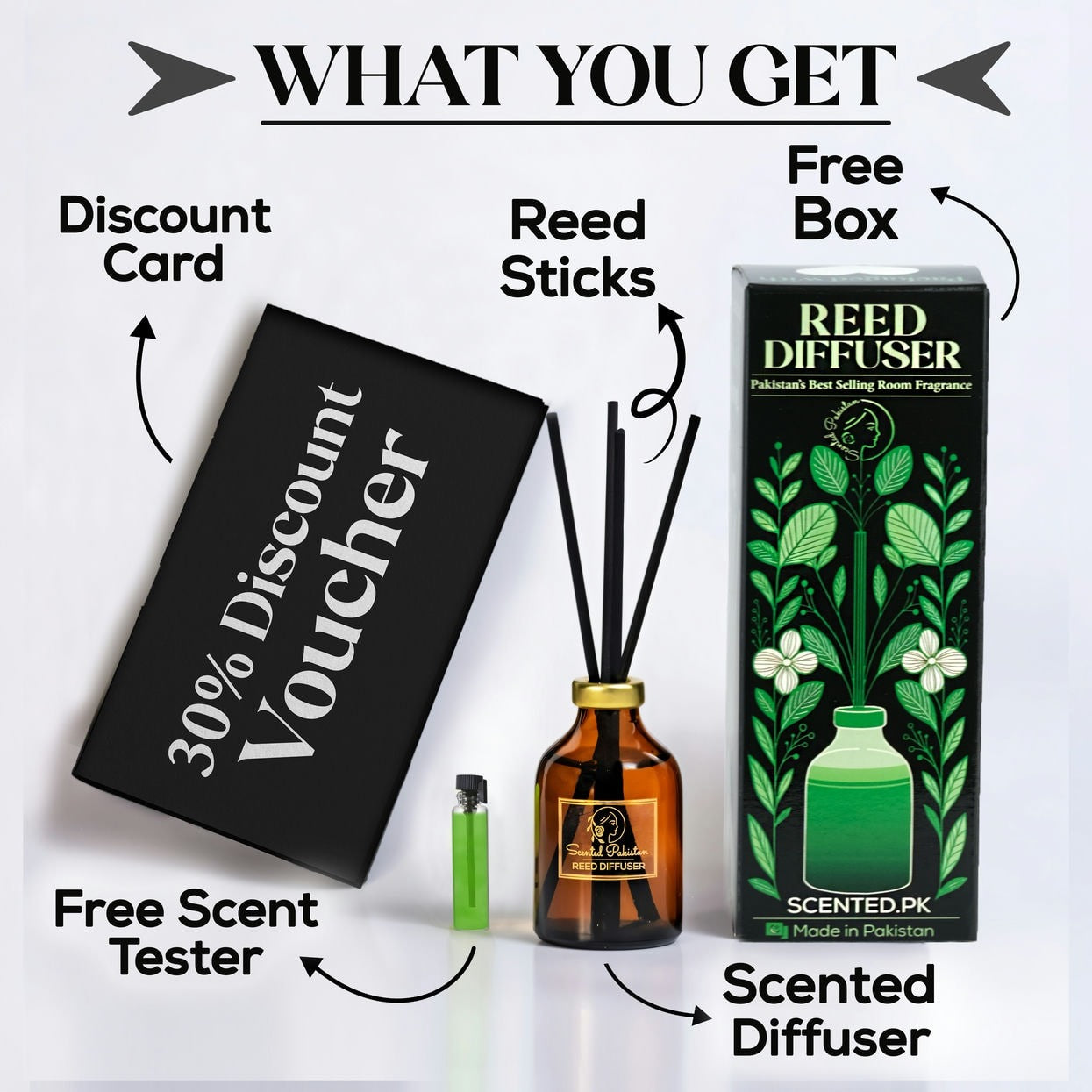 Lavender Reed Diffuser Set