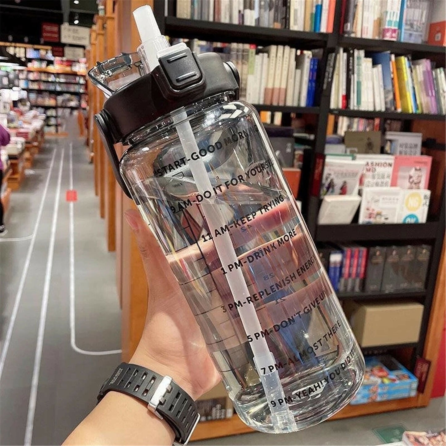 Transparent Water Bottle